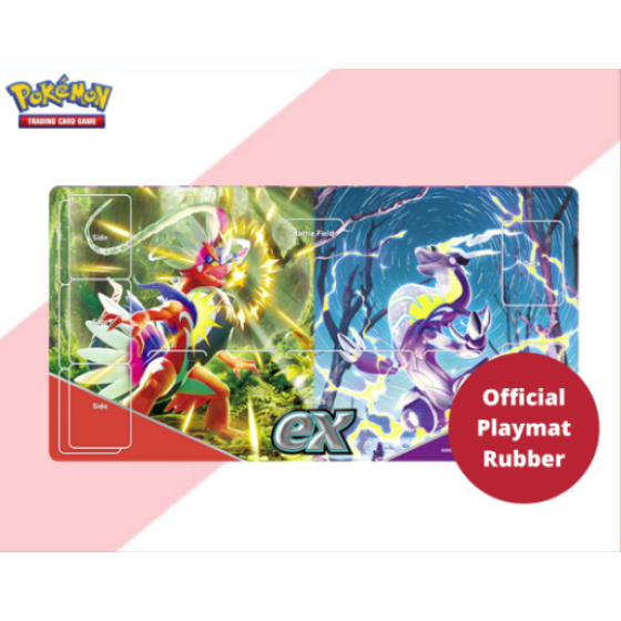 Pokémon TCG Rubber Playmat Koraidon & Miraidon 9343013 (Official) * Genuine *